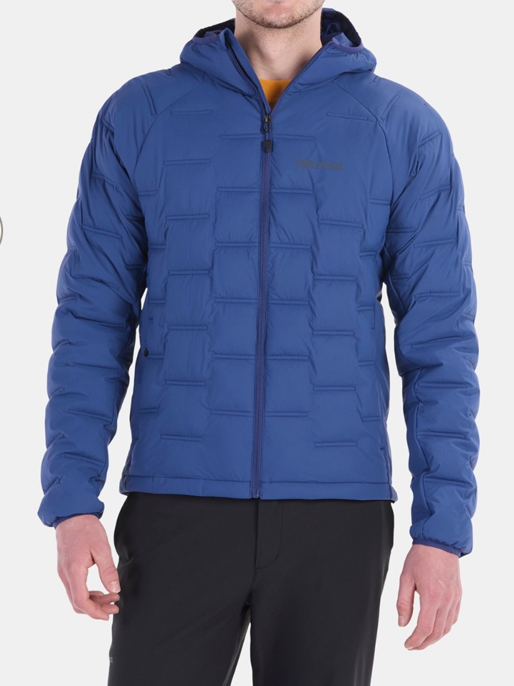 Marmot Men's Warm Cube Active Novus Insulated Hooded Puffer Jacket Twilight